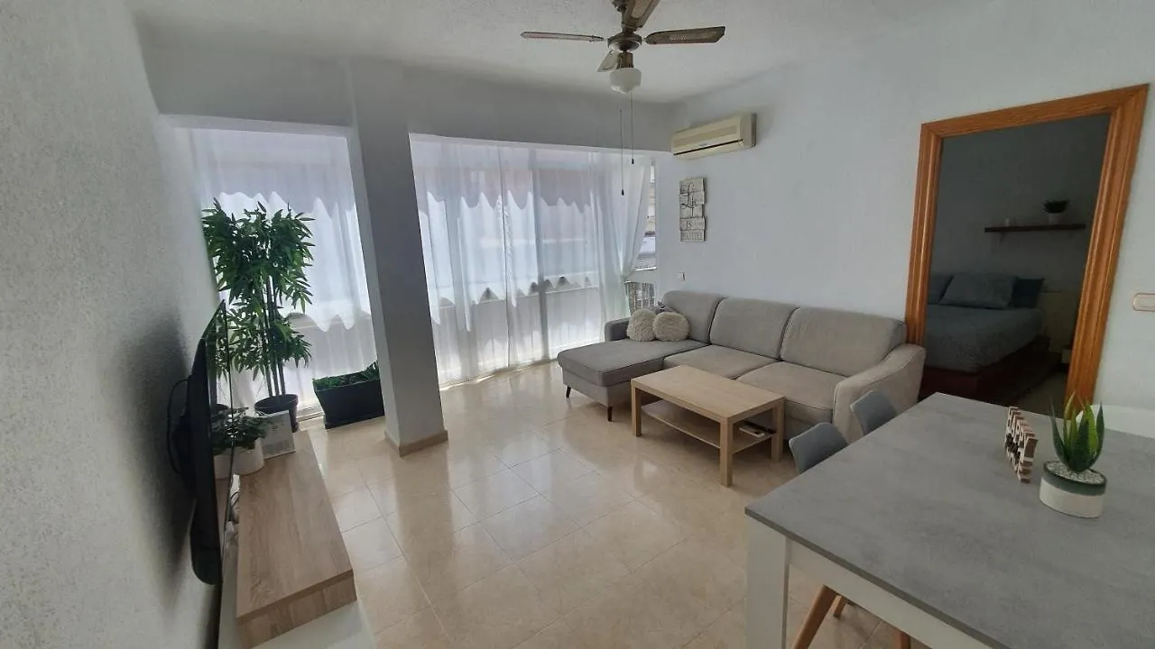Apartamento centro playa estación de tren Málaga